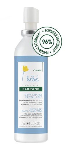 Klorane Bébé Spray Change Eryteal 3 en 1